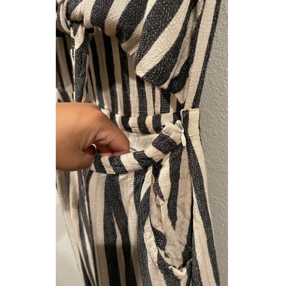 FREE PEOPLE LA Babe Stripe Sleeveless Midi Dress - Picture 10 of 12